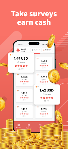 HeyPiggy - Paid Surveys screenshot