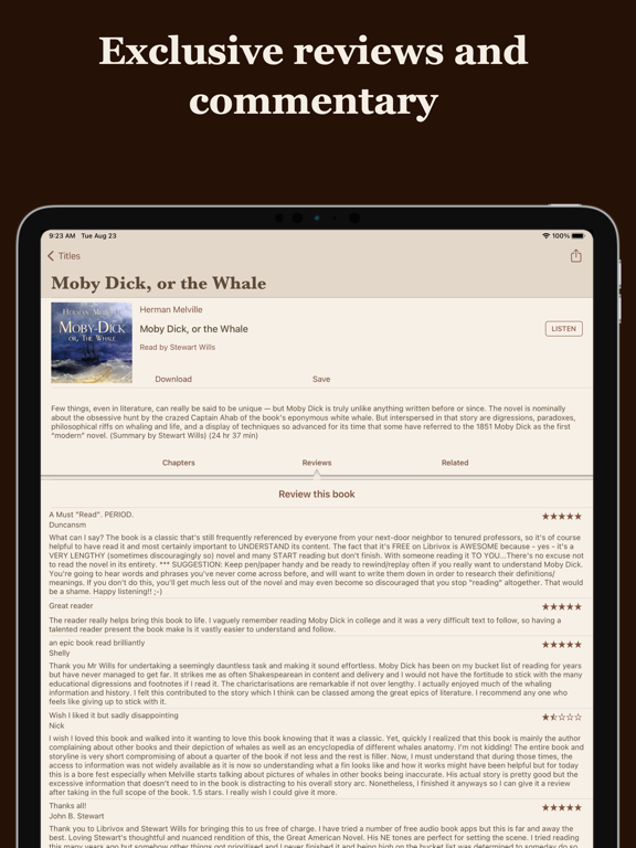 LibriVox Audio Books screenshot