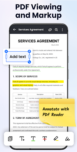 PDF Reader - PDF Editor screenshot