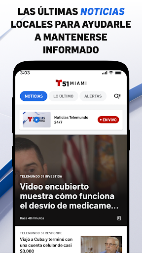 Telemundo 51 Miami: Noticias screenshot
