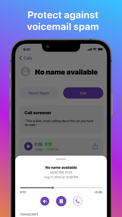 Hiya: Spam Blocker & Caller ID screenshot