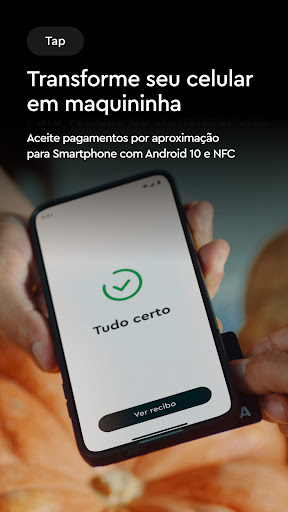 InfinitePay Tap, Conta, Cartão screenshot