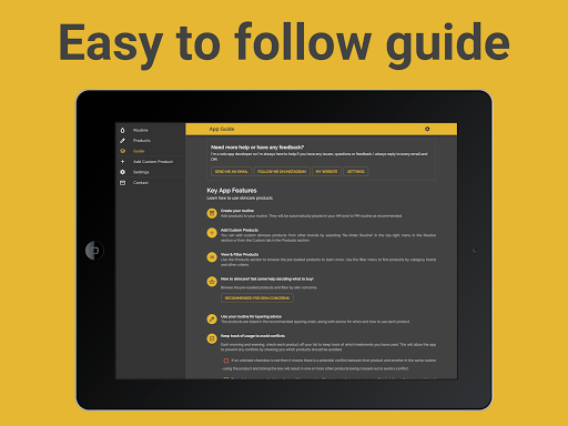 Skincare Routine screenshot