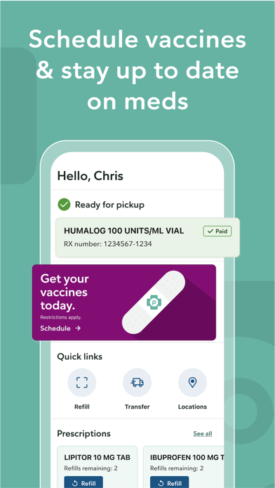 Publix Pharmacy screenshot