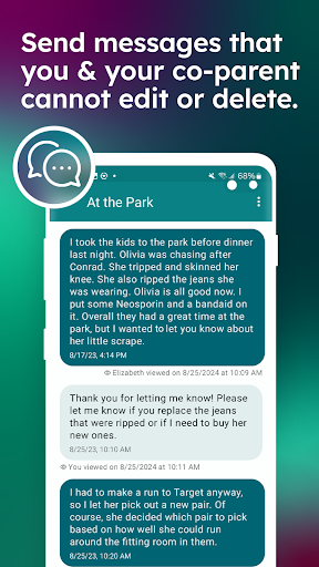 TalkingParents: Co-Parent App screenshot