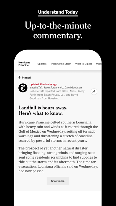 The New York Times: Live News screenshot