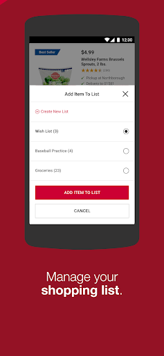 BJ's Wholesale Club screenshot
