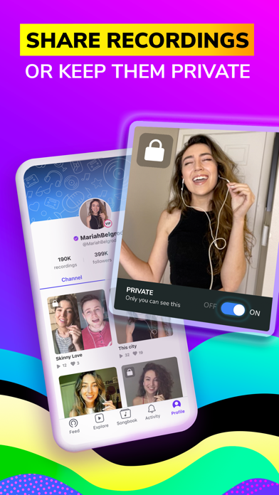 Smule: Karaoke, Sing & Record screenshot