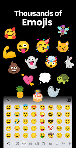 Fonts Keyboard Themes & Emoji screenshot