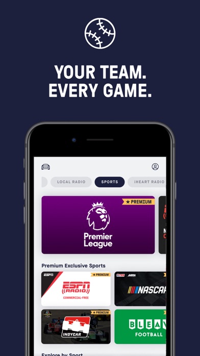 TuneIn Radio: Music & Sports screenshot