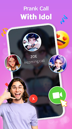 Prank Video Call - Fake Chat screenshot