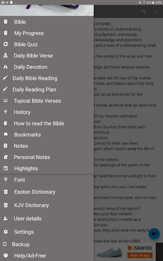 King James Bible - KJV Offline screenshot