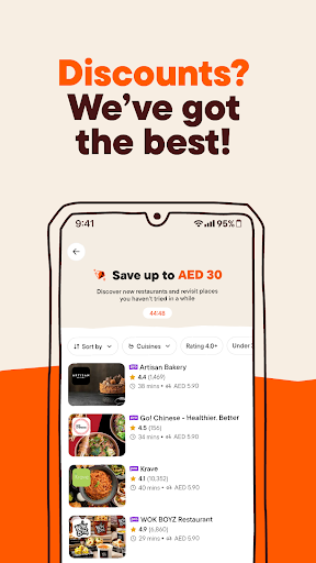 talabat: Food, grocery & more screenshot