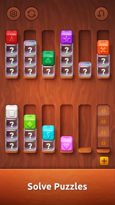 Colorwood Sort Puzzle Game screenshot