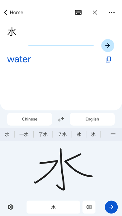 Google Translate screenshot