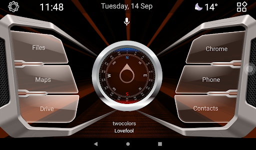 CL theme 3D Glass screenshot
