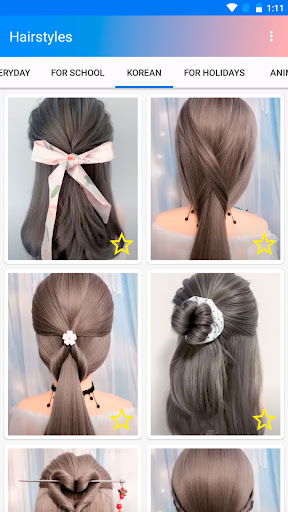 Easy hairstyles step by step screenshot
