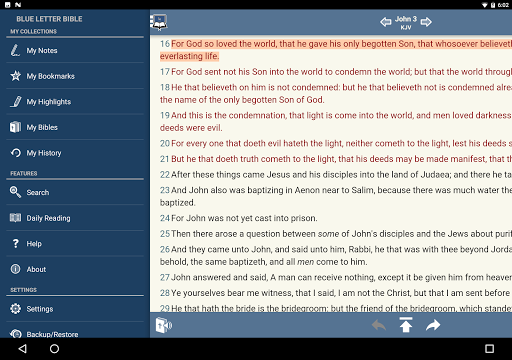 Blue Letter Bible screenshot