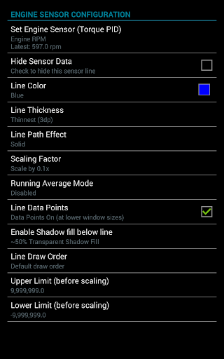 Realtime Charts for Torque Pro screenshot