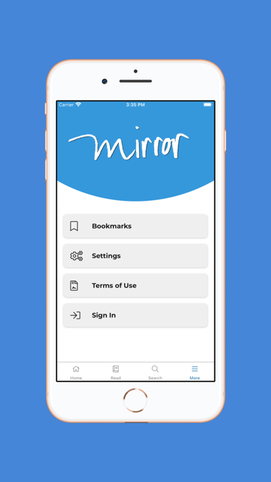 Mirror Study Bible screenshot