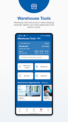 Costco Wholesale screenshot