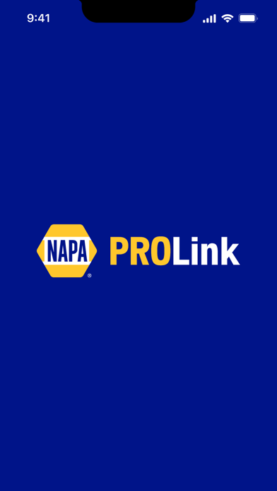 NAPA PROLink screenshot