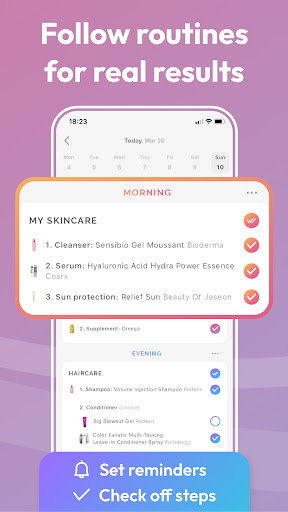 Skincare Routine: FeelinMySkin screenshot