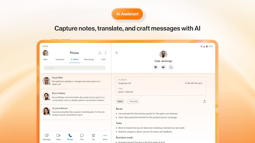 RingCentral screenshot
