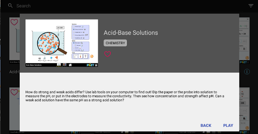 PhET Simulations screenshot