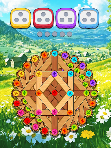 Unscrew Nuts Sort®: Pin Puzzle screenshot