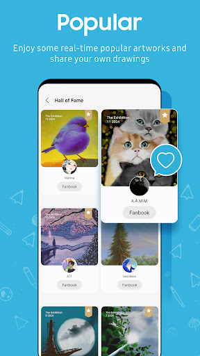 PENUP – Drawing-sharing SNS screenshot