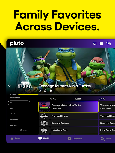 PlutoTV: Live TV & Free Movies screenshot