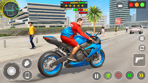 Indian Gangster Bike Games screenshot