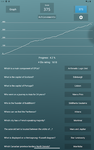 Endless Quiz Pro screenshot