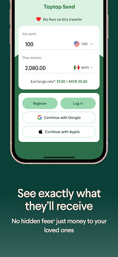 Taptap Send: Money Transfer screenshot