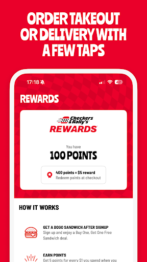 Checkers & Rally's Rewards screenshot