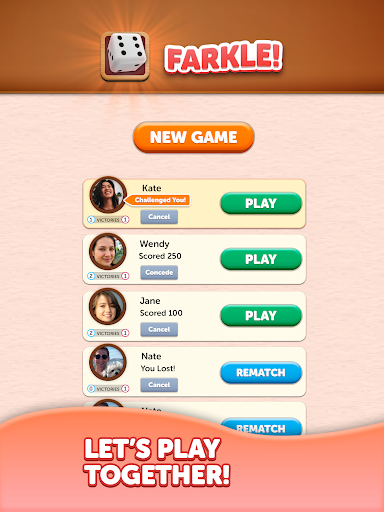 Farkle Dice Roll screenshot