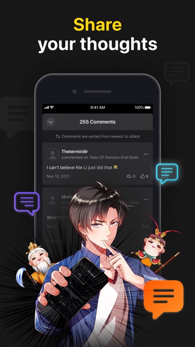 INKR — Comics, Manga, Webtoons screenshot