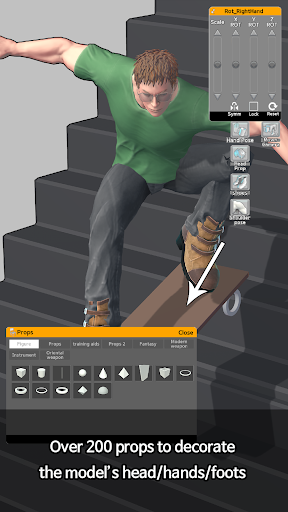 Easy Pose - 3D pose making app screenshot