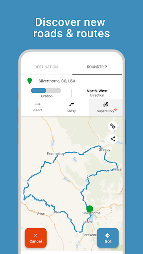 RISER - the motorcycle app screenshot