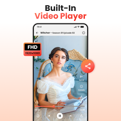 Video Downloader and 4k Player screenshot