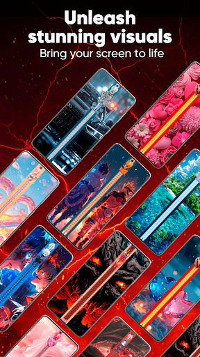 Zipper Lock Screen & Wallpaper screenshot