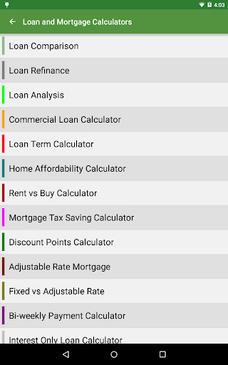 Financial Calculators Pro screenshot