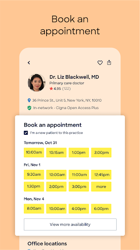 Zocdoc - Find and book doctors screenshot