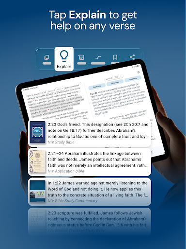 NIV Bible screenshot