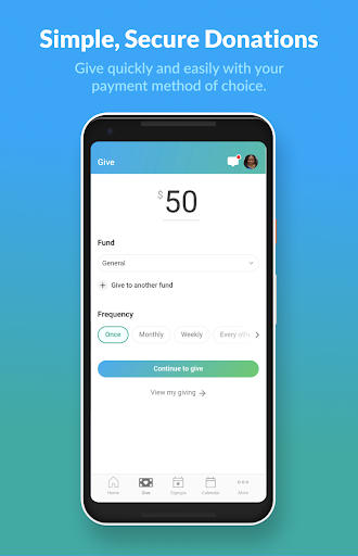 Church Center App screenshot