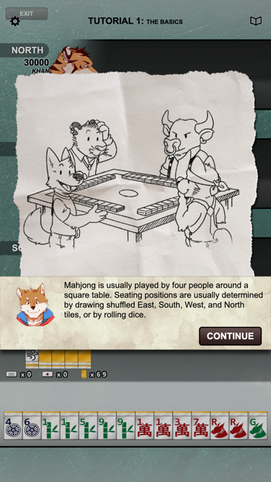 Kemono Mahjong screenshot