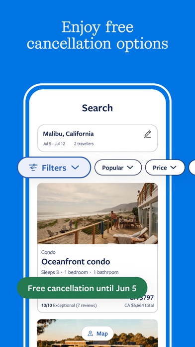 Vrbo Vacation Rentals screenshot