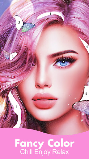 Fancy Color - Paint By Number screenshot