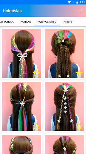 Easy hairstyles step by step screenshot